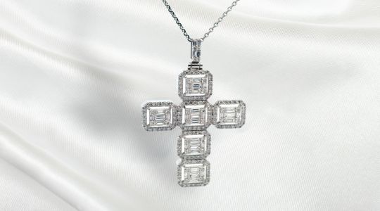 KARAT WORLD |DIAMOND CHAIN PENDANT - DCP424