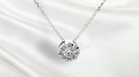 KARAT WORLD |DIAMOND CHAIN PENDANT - DCP496