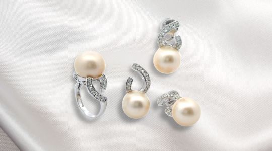 KARAT WORLD |DIAMOND RING EARRING PENDANT SET  - DREP282