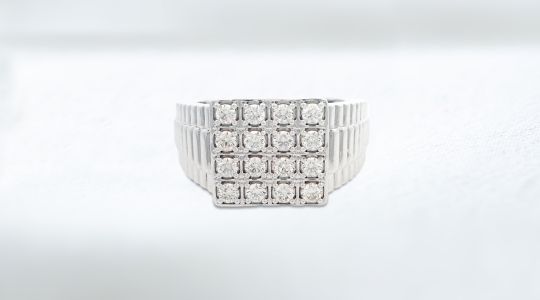 KARAT WORLD | DIAMOND RING MENS - DRM-511
