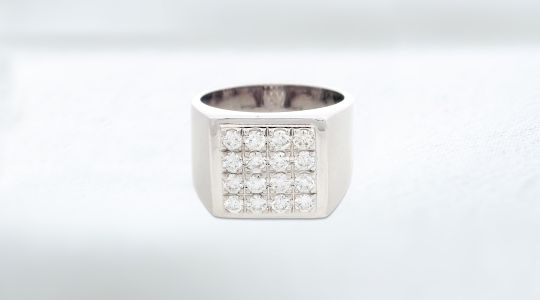 KARAT WORLD | DIAMOND RING MENS - DRM-536