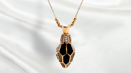 KARAT WORLD | GOLD CHAIN PENDANT - GCP-2210 