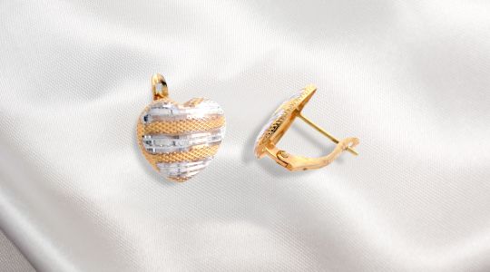 KARAT WORLD | GOLD EARRING - GE-12691