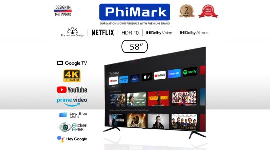 PHIMARK | 58 "" Google Android TV