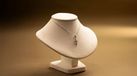 SUNJEWEL - PENDANT W / DIA W/CHAIN-STAR010243-V8