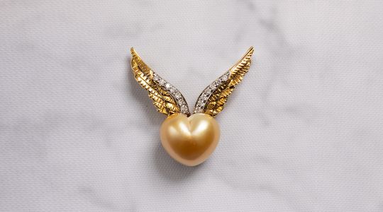 SUNJEWEL - WING DESIGN PENDANT-STAR09990-0