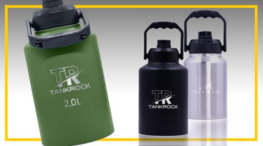  TankRock 2L Stainless Drink Bottle 
